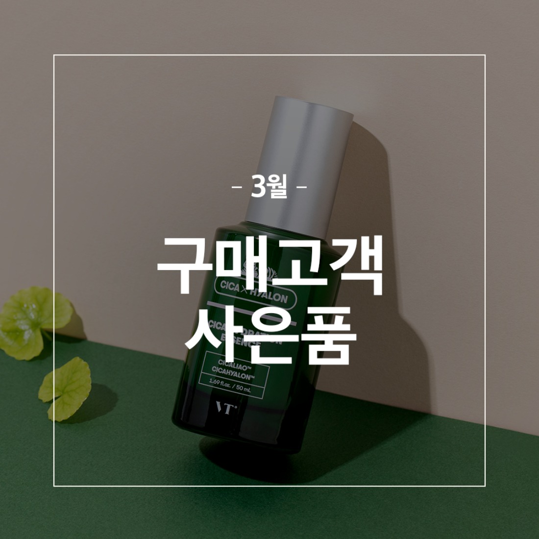브이티코스메틱,화장품,브이티코스메틱,23년 3월 구매금액별 사은품,자체브랜드